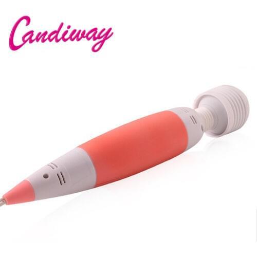 CandiWay Magic Wand Body Massager AV Gspot Clitoris Stimulator vibrators for Women Wild Weekend Mega Couples foreplay Sex Toys