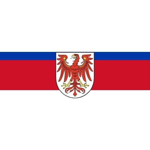 Germany, Brandenburg Flags 3x5ft fabric decorate flag custom gift