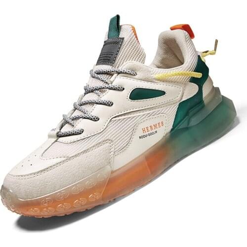 Mens Sneakers Mesh Breathable Big Size Sneakers Women Summer 2021 High Quality Platform Casual Light Soft Fashion Couple Shoes