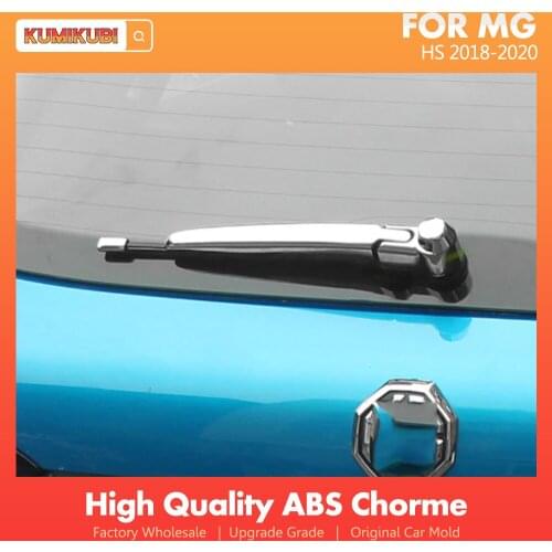 For MG HS Accessories 2018 2019 2020 ABS Chrome Wiper Cover Exterior Rear Windshield Window Windscreen Rain Wiper Cover Trim