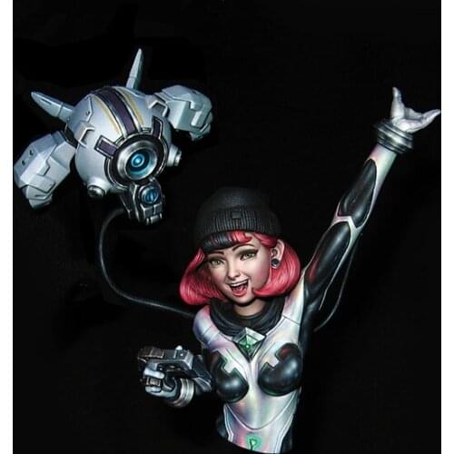 1/10 Resin Bust Building Kit Girl