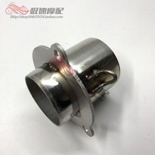 Universa Newly Modified exhaust pipe interface 51mm FOR CB400VTEC XJR/GSX/ZRX/ZZR stainless steel link