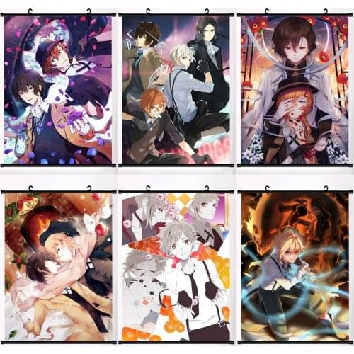 Full Square/Round Diamond Painting Anime Bungo Stray Dogs 5D Diamond Embroidery Cross Stitch Kits Mosaic Sale Home Decor Gift