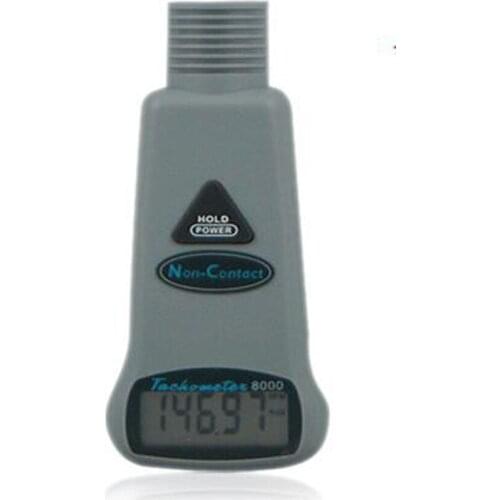 Portable Digital Tachometer Handheld Non-contact Motorcycles Tachometer AZ8000 Speed Measuring Tester Motor Car Speed Tachometer