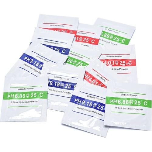 PH Test Meter Measure Calibration Solution PH Buffer Powder 4.01/6.86/9.18