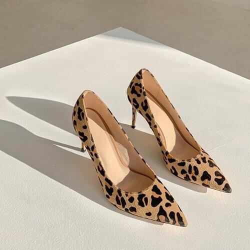 Shoes Fashion Women Heels Cashmere Shoes Woman Pumps Sexy High Heels Pointed Party Shoes Female Stiletto Size 33-42