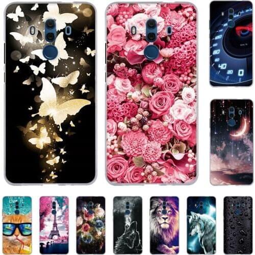 Back Phone Cover For Huawei Mate 10 Pro BLA-L09 BLA-L29 BLA-AL00 Cover Soft Silicone Case for Huawei Mate 10Pro Case TPU Shells
