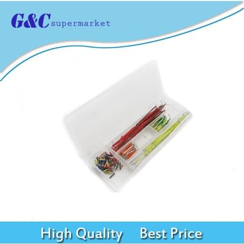 14 kind 10strip = 140pcs U Shape Solderless Breadboard Jumper Cable Wire Kit For PCB Bread Board