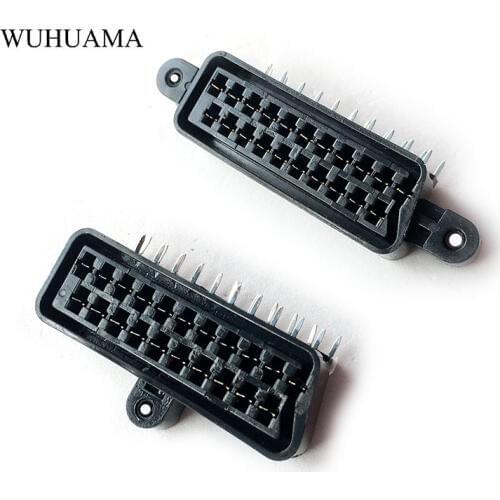 21 PINS Right Angle Type Scart Female Socket connector jack Female PCB Mount 21 PIN SCART