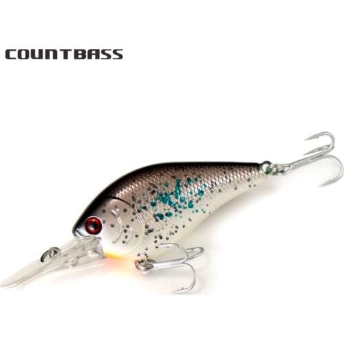 60mm 12.6g Countbass A High Floating Crankbait Diving Depth 0.8-1m Chatterbait Wobbler Lures for Bass Fishing