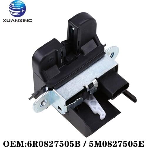 6R0827505B 5M0827505E Central Lock In The Trunk for Volkswagen Tiguan Jetta Luggage Lock Block