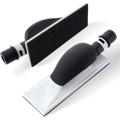 Sanding Block Dust Extraction Sandpaper Holder 70*198mm Dust Free Sanding Pad For Abrasive