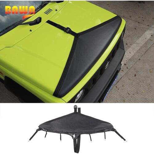 BAWA Car Covers Canvas For Suzuki Jimny 2019+ Car Engine Hood Cover Protector Accessories For Suzuki Jimny 2020