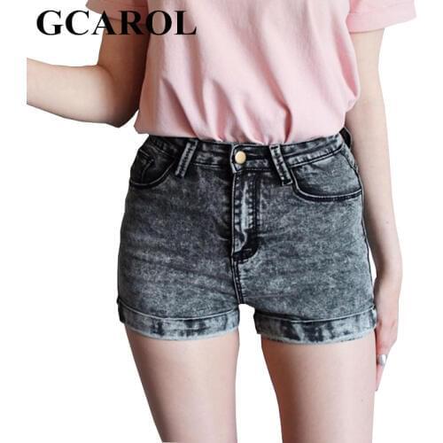 Женские джинсовые шорты GCAROL China At AliExpress