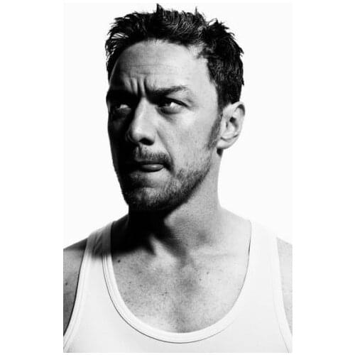 Hot New James McAvoy British Actor-Silk Art Poster Wall Sticker Decoration Gift