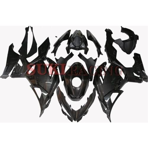 NINJA400 2018 Fairing Kit Motorcycle ABS Plastic Glossy Carbon Color Injection Molding Fairing Bodywork For Ninja 400