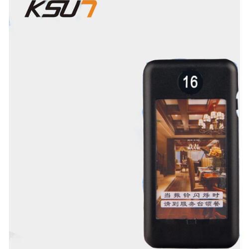 KSXQ20Q Wireless Restaurant Queue Management System 433MHz Card Pager Restaurant Queue