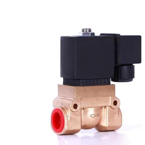 3/8" High Pressure 5Mpa Normally Closed Brass Solenoid Valve Pilot Solenoid Valve Withstand Pressure Of 50 Bar 220V 110V 24V