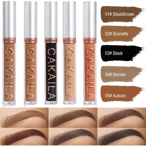 New Eyebrow Mascara Gel Cream Brush Waterproof Microblading Eyebrow Gel Long Lasting Eyebrow Tattoo Eye Brow Enchancer Gel