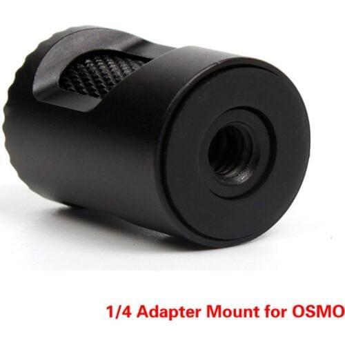 1/4 Adapter Mount Aluminum Alloy Connector Extending Converter for DJI OSMO / OSMO Mobile Gimbal Accessories