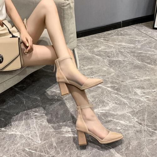 SONDR Fashion Stretch Fabric Women Boots Sandals Summer New Hot Female Exposed Toe High-heeled Romanesque Ladies Shoes