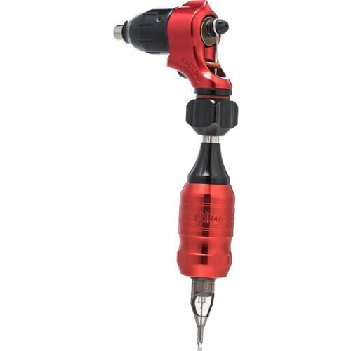 2020 Tattoo Machine Set Pen Adjustable Stroke Direct 2 Drive Swiss Motor Rotary Tattoo Machine RCA Cord Grips Power Tattoo Gun