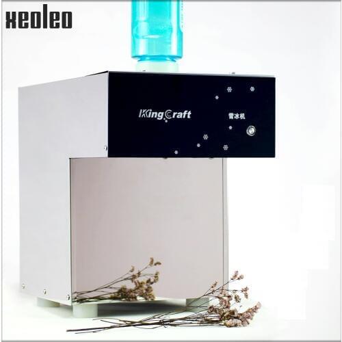 XEOLEO Snowflake ice machine 250kg/24h Ice shaver Making snow machine White/black Snow Ice maker shaver 1300W water-cooling 220V