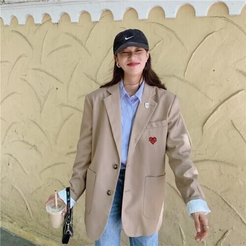 ZAHRHEONS Women's Straight Blazers