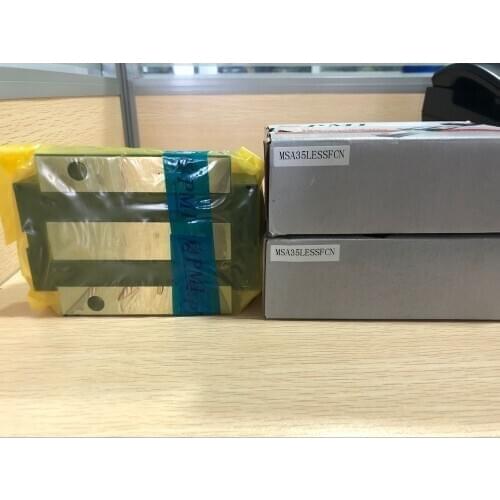 4pcs Original Taiwan PMI MSA35LE-N MSA35LESSFCN linear guideway slide block Carriage for CO2 laser machine MSA35LE