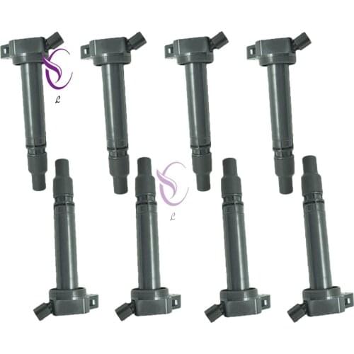 8pcs 90919-02256 Ignition Coil For Lexus GS300 IS350 Toyota 4Runner Camry V6 V8 2.5L 3.0L 3.5L 4.0L 4.6L 5.0L 5.7L 90919-A2003