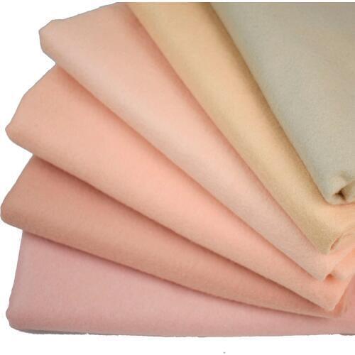 90X91CM 1.4MM Thickness skin pink Soft Felt Fabric Non-Woven Needle vilt handmade Cloth Doll Face manualidades diy feutrine