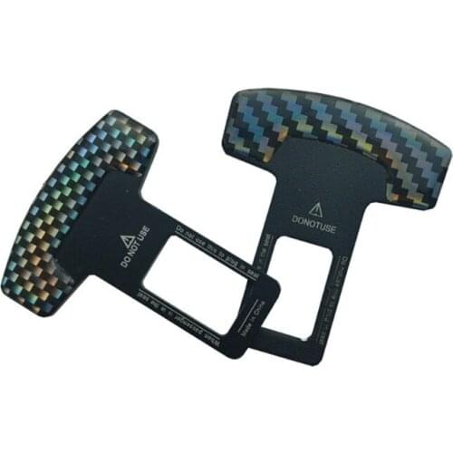 R3MD A Pair Car Seat Belt Clip All Purpose Alarm Stopper Clip Auto Belt Stop Warning Buckles for Most Vehicles