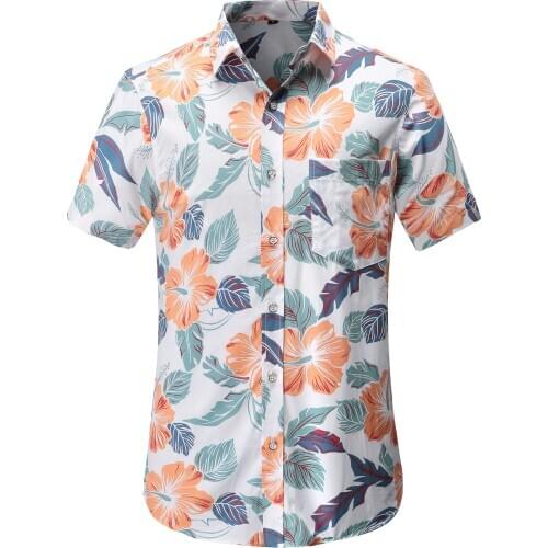 Dioufond Men's Beach (Hawaiian) Shirts