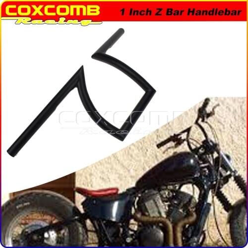 Cafe Racer Classic Drag Z Bar Handlebar 25mm 1inch Hand Control Bar for Harley Honda BMW Kawasaki Suzuki Scrambler Chopper