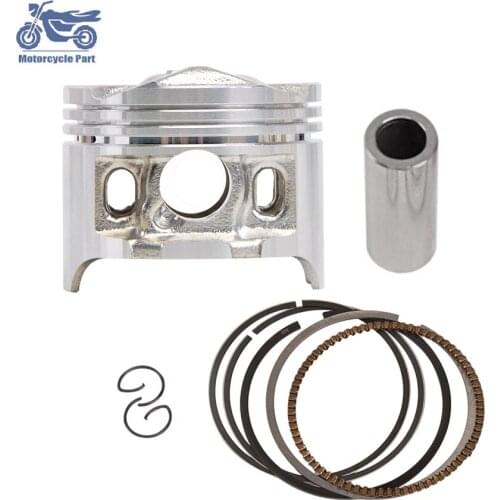 49.25mm Pin 13mm Motorcycle Piston and Piston Ring Kit For HONDA CBR250 CBR 250 MC19 +75 Oversize 0.75 +0.75mm