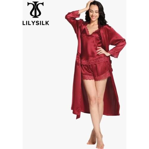 Женские комплекты для сна LILYSILK China At AliExpress