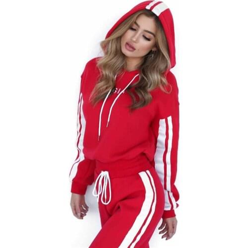 2021 Clothing Spring And Autumn New Popite Up Hoodie Casual Fashion Suit Two-Piece Set Sportswear Women