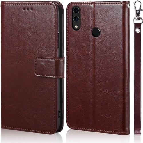 Luxury Leather Flip Book Case for Huawei Honor 10 Lite Premium View 10 V10 10i Wallet Stand Case Phone Cover Bag