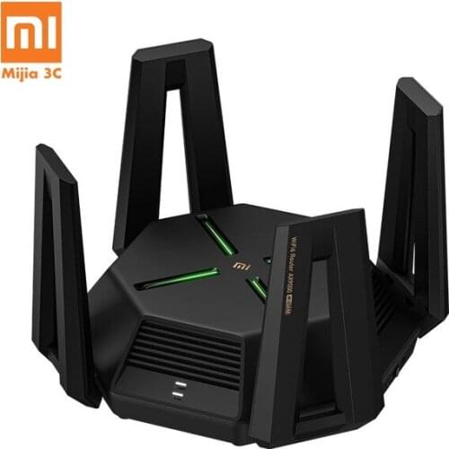 NEW Xiaomi Mi AX9000 Router WiFi6 Enhanced Edition Tri-Band USB3.0 Wireless Mesh Network Game Acceleration Repeater 12 Antennas