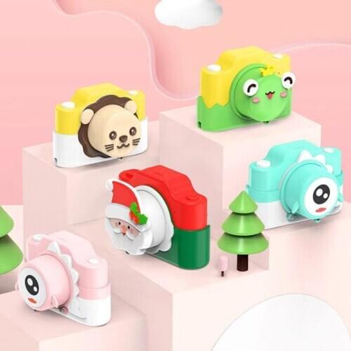 Outdoor Photography Cute Cartoon Children Camera Rechargeable 24MP Digital Mini Kids Photo Video Camera