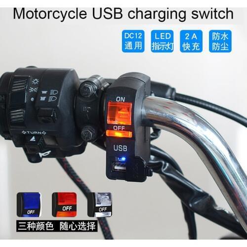 Universal Motorcycle Switches Motorcycle Handlebar Flameout Switch ON OFF Button for Moto Motor ATV Bike DC12V Black dfdf