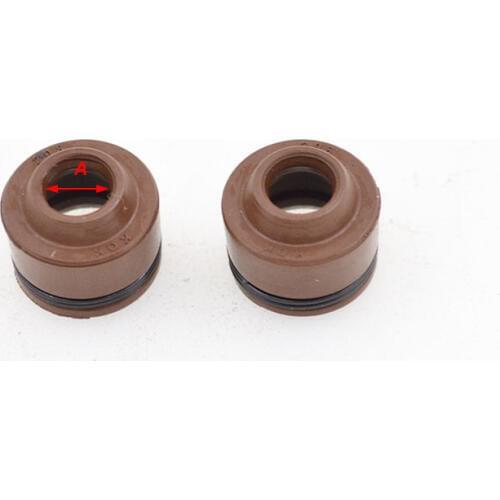 Motorcycle Universal 5mm Engine Valve Stem Oil Seal For GY6 Series JH70 ZY100 WH100 Underbone Moped Scooter Spare Parts