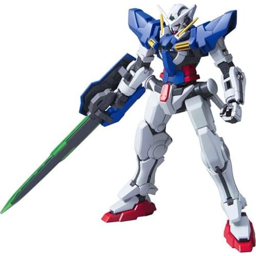 Japanese Anime Mobile Suit HG 1/144 Exia Repair 2 Gundam GN-001 PVC Action Figure Model Assembly Robot Collection Plastic Toys