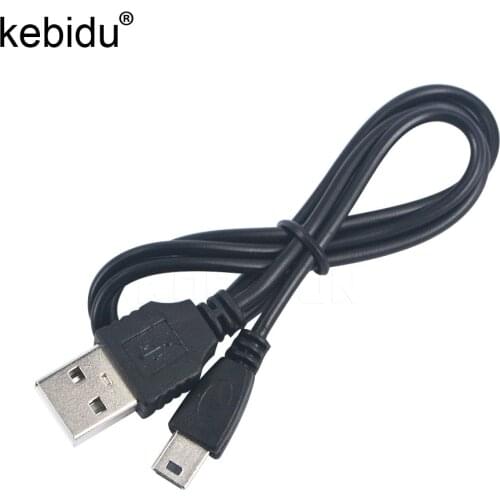 Kebidu USB 2.0 A Male To Mini 5 Pin B Data Charger Charging Cable Cord Adapter for MP3 MP4 Digital Camera Phone
