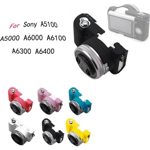 For Sony Alpha A5100 A5000 A6000 A6100 A6300 A6400 Cover For Soft Silicone Rubber Camera Case Bag Protect Skin Protective Body