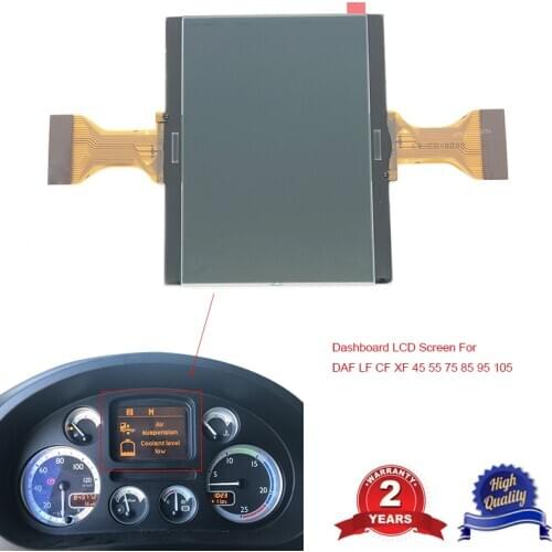 Dashboard LCD Screen for DAF LF CF XF 45 55 75 85 95 105 Speedmeter Pixel Repair Instrument Cluster LCD Display
