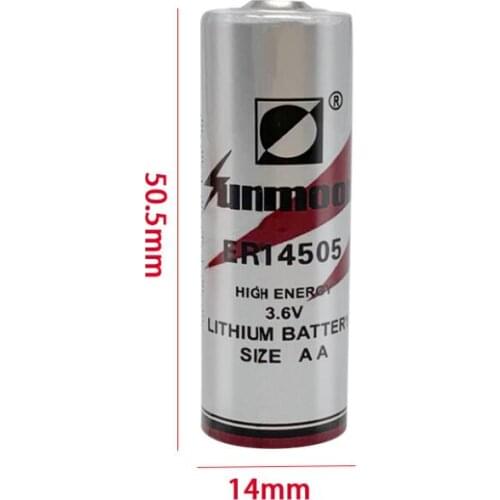 10PCS ER14505 14505 AA 3.6V2700MAH water meter lithium battery