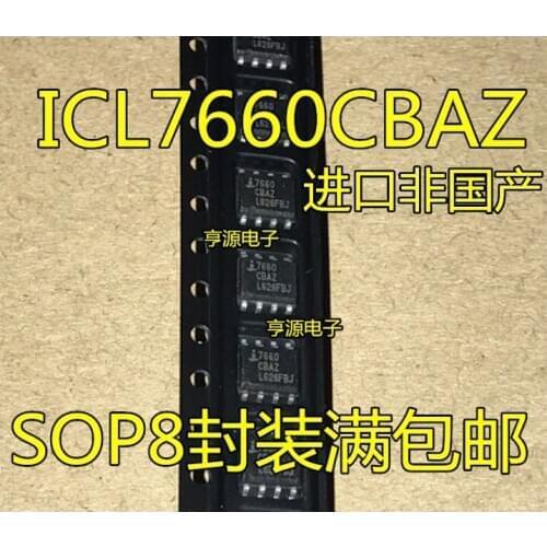 10PCS ICL7660CBAZ ICL7660CBA ICL7660 ICL7660AIBAZ ICL7660CSA