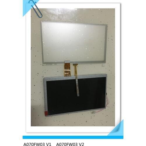A070FW03 V1 A070FW03 V2 7 inch lcd screen 26 pin + touch screen CCFL backlight
