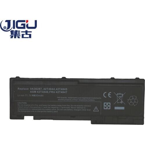 JIGU Laptop battery 0A36287 ASM 42T4846 42T4845 FRU 42T4847 for LENOVO for ThinkPad T420s T420si 11.1V 6CELLS